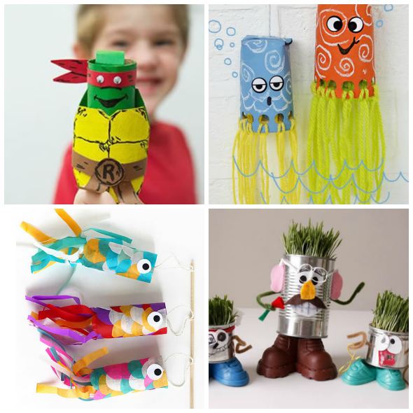Artesanatos e ideias para o Dia das Crianças