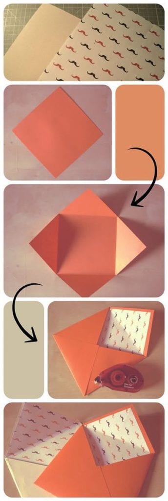 Como Fazer Envelopes Diferentes De Papel Como Fazer Em Casa