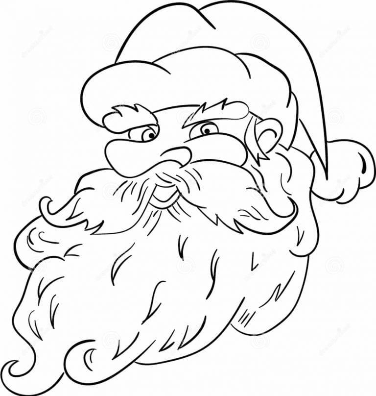 50 Desenhos De Papai Noel Para Colorir Como Fazer Em Casa