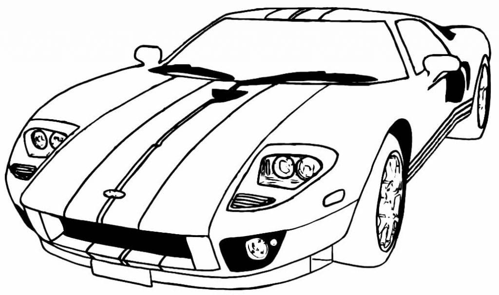 Desenhos De Carros De Corrida Para Colorir Como Fazer Em Casa