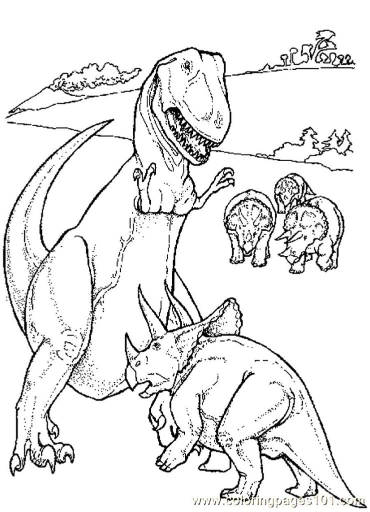 Desenhos De Dinossauro Para Colorir Como Fazer Em Casa