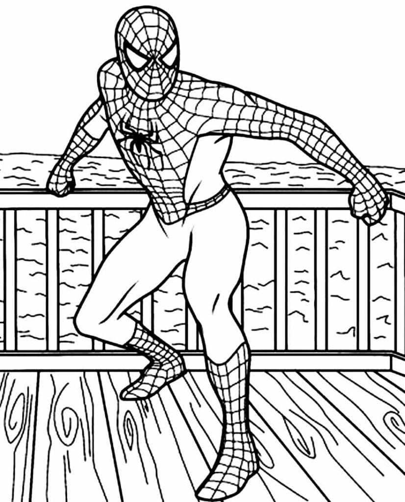 Desenhos De Homem Aranha Para Colorir Como Fazer Em Casa