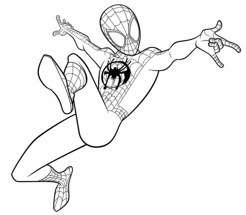 Desenhos De Homem Aranha Para Colorir Como Fazer Em Casa