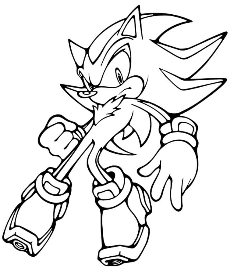 Desenhos De Sonic Para Colorir Como Fazer Em Casa Em Images