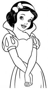 Desenhos Da Branca De Neve Para Colorir Como Fazer Em Casa