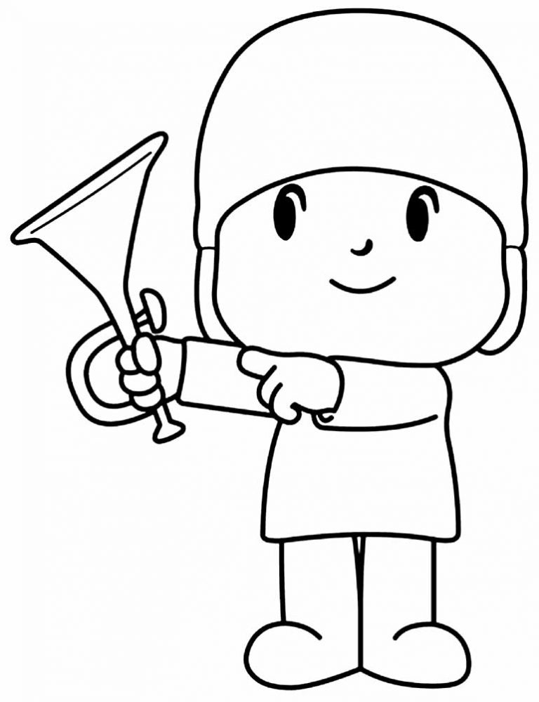 Desenhos Do Pocoyo Para Colorir Como Fazer Em Casa