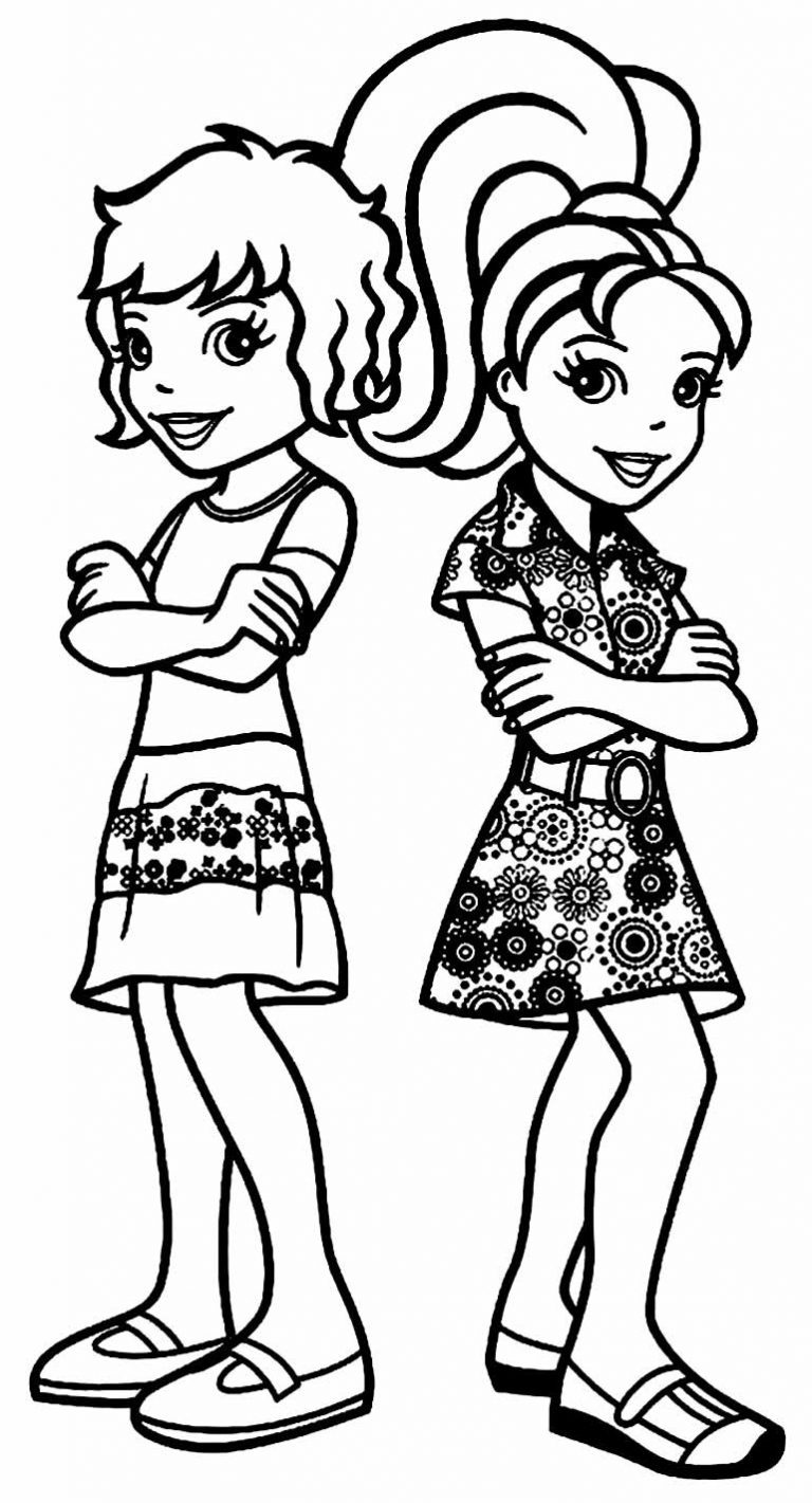 Desenhos Para Colorir Da Polly Pocket Como Fazer Em Casa