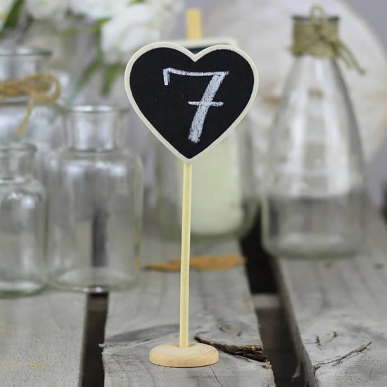 Lindo marcador de mesa de casamento
