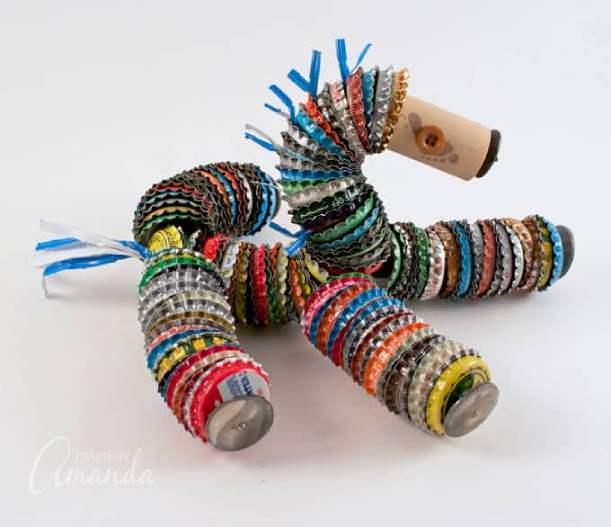 Reciclagem de Tampinha de Refrigerante