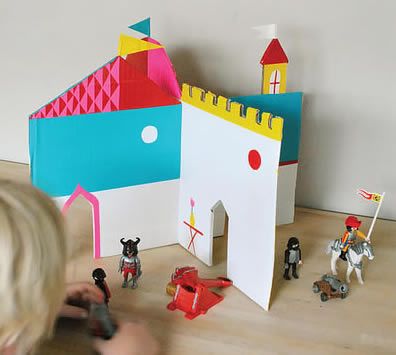 Brinquedo Educativo infantil - Castelo de Papelão