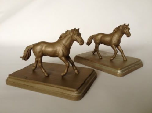 Cavalos de brinquedo para decoração