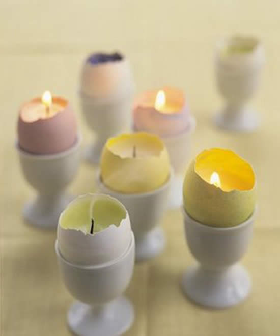 Decoração com velas artesanais