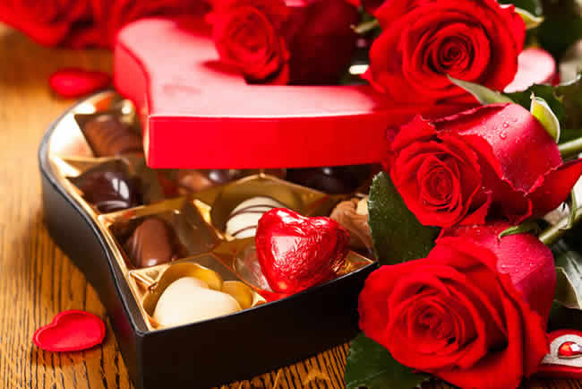 Presente com Chocolate para Dia dos Namorados