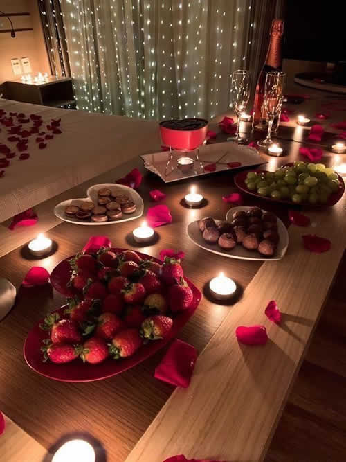 Decoração a Luz de Vela - Mesa