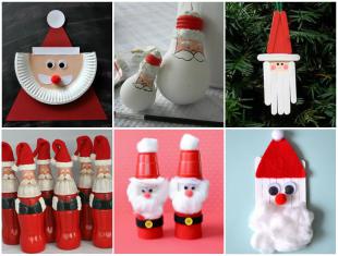 Papai Noel com Reciclagem