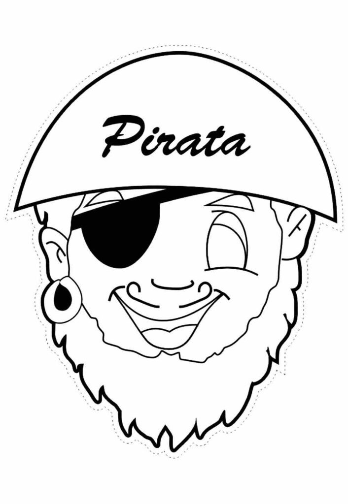 Máscara Pirata
