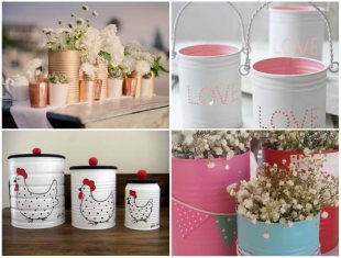 ideias para fazer Latas Decoradas passo a passo