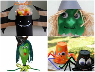 Enfeites Criativos com Reciclagem para fazer no Halloween