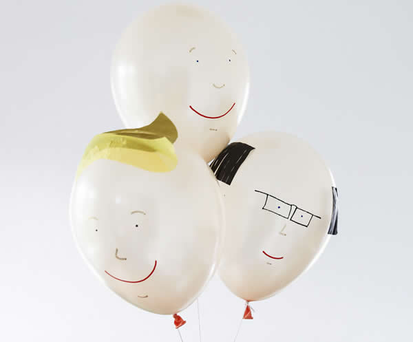 Decoração com balões para o Dia dos Pais
