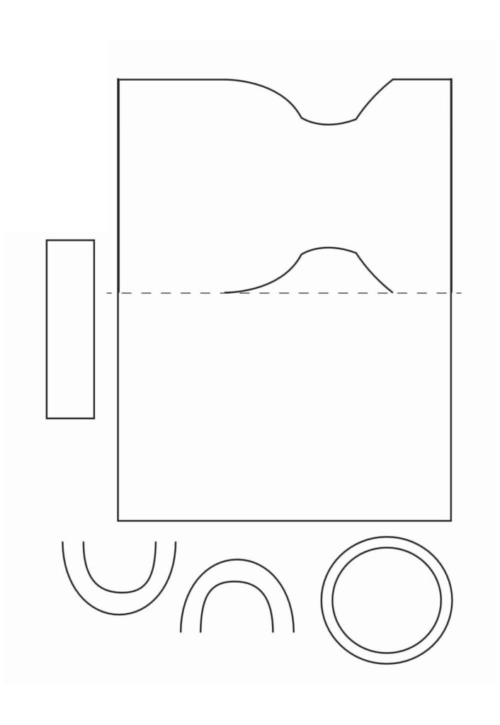 Moldes de Cartão de Papel