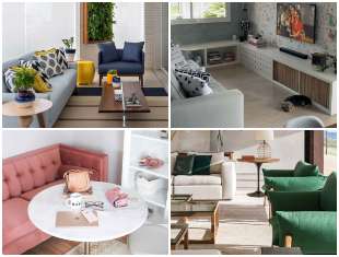 10 ideias para decoração da sala da casa