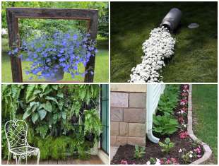 10 ideias lindas para decoração de jardim