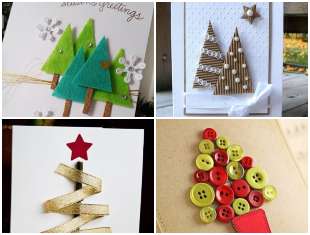 30 ideias para fazer Cartão de Natal
