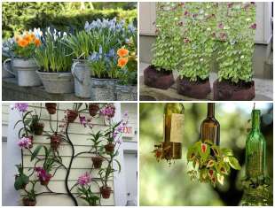 13 Maneiras Criativas para Plantar no Jardim