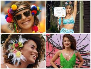 Makes e Looks para Carnaval