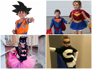 Fantasia Infantil de Super-herói