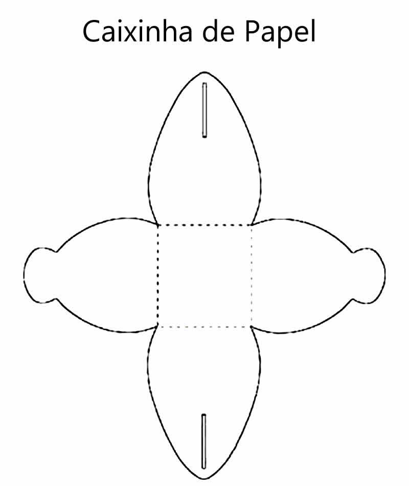 Moldes Fáceis Para Caixinhas De Papel Como Fazer Em Casa 4057
