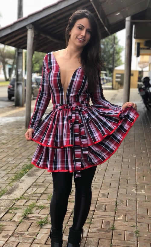 Ideias para Vestidos Juninos