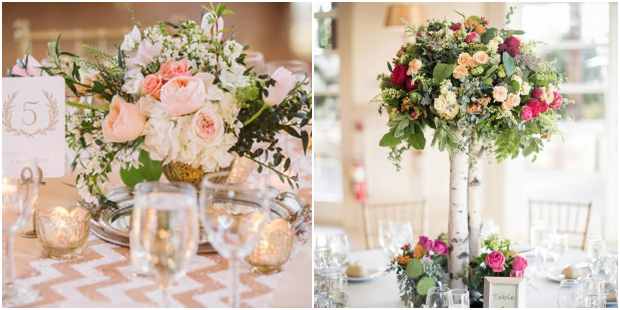 Decoração com arranjos de flores para casamento - Como fazer em casa