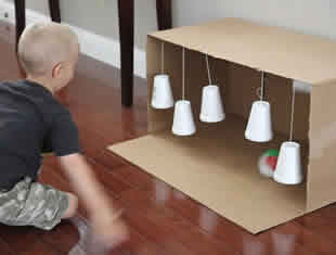 Brinquedos com Reciclagem para o Dia das Crianças