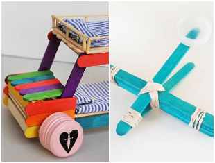 Ideias para fazer brinquedos com palitos de picolé