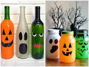 decoracao-para-halloween-com-garrafas-e-potes-capa-2 Decoração para Halloween com garrafas e potes