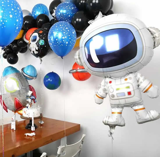 Decoração com balões para Dia das Crianças