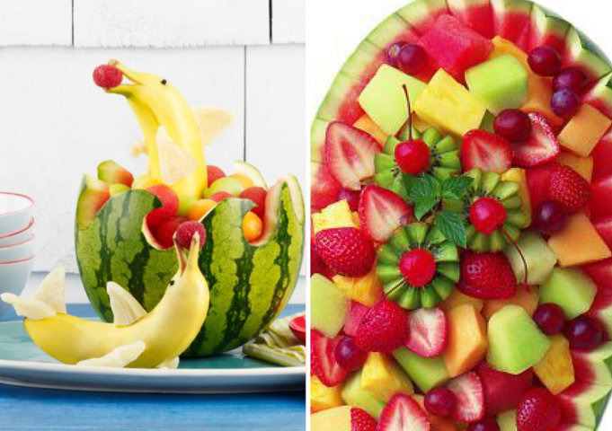 Decoração com melancia e frutas para o verão - Como fazer em casa