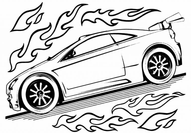 50+ Desenhos de Carros para colorir e imprimir - Como fazer em casa