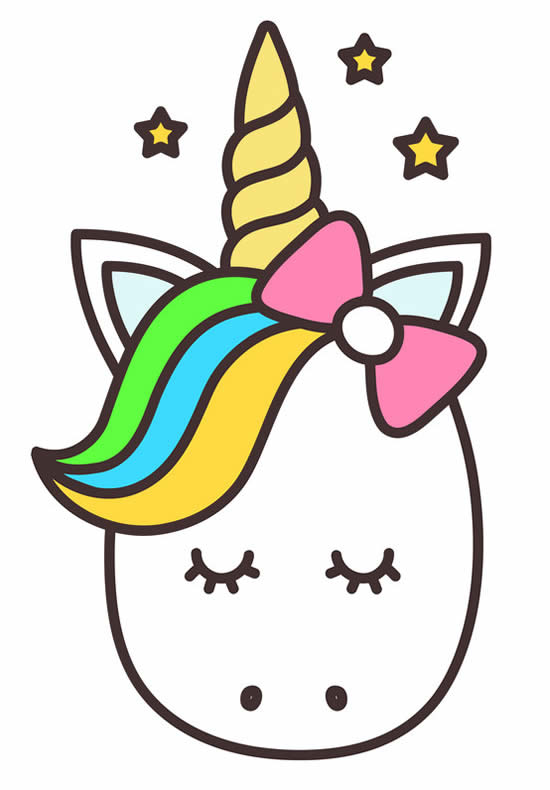 COMO Desenhar um UNICÓRNIO FÁCIL FÁCIL  Desenhos fáceis, Unicornio desenho,  Desenhos