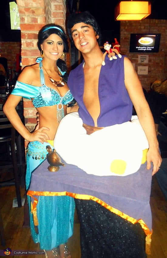 Fantasia de Aladin e Jasmine