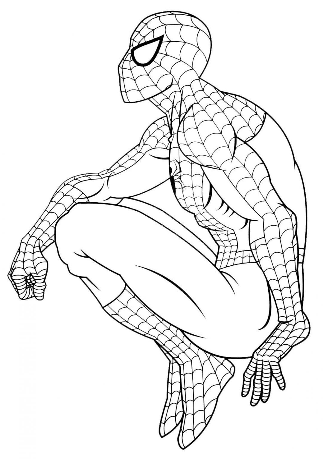 30+ Desenhos de Homem-Aranha para colorir - Como fazer em casa