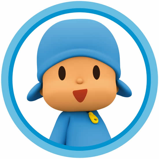 Desenhos do Pocoyo para Colorir