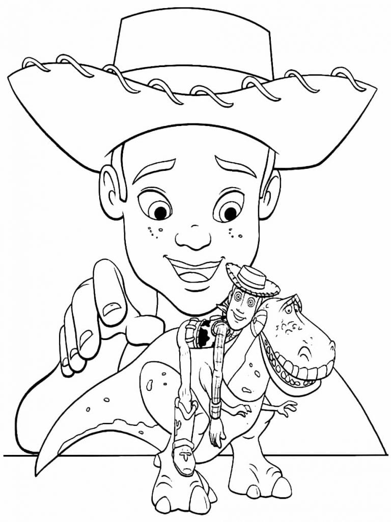 30+ Desenhos de Toy Story para colorir e imprimir - Como fazer em casa