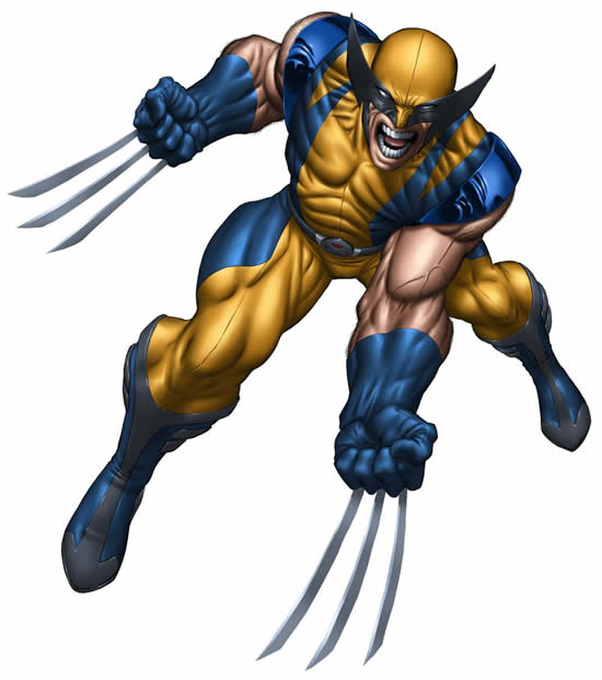 Desenho do Wolverine