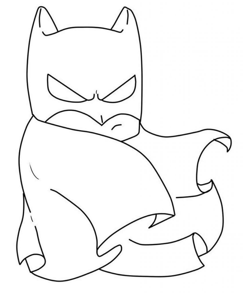 Desenhos Do Batman Para Colorir Como Fazer Em Casa