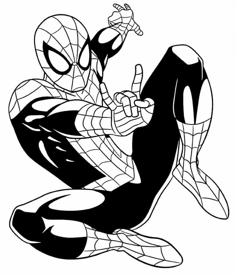 Desenhos De Homem Aranha Para Colorir Como Fazer Em Casa