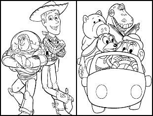 Desenhos de Toy Story para colorir e imprimir