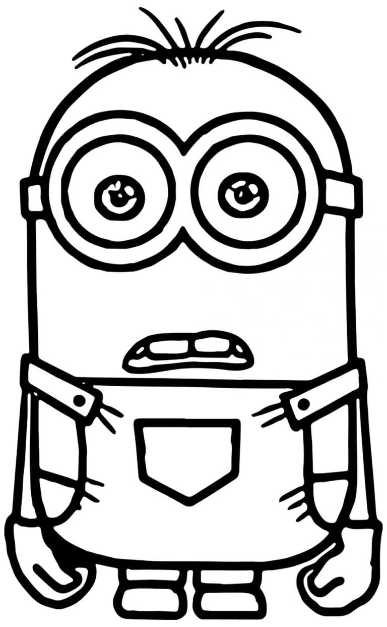 50+ Desenhos dos Minions para colorir - Como fazer em casa
