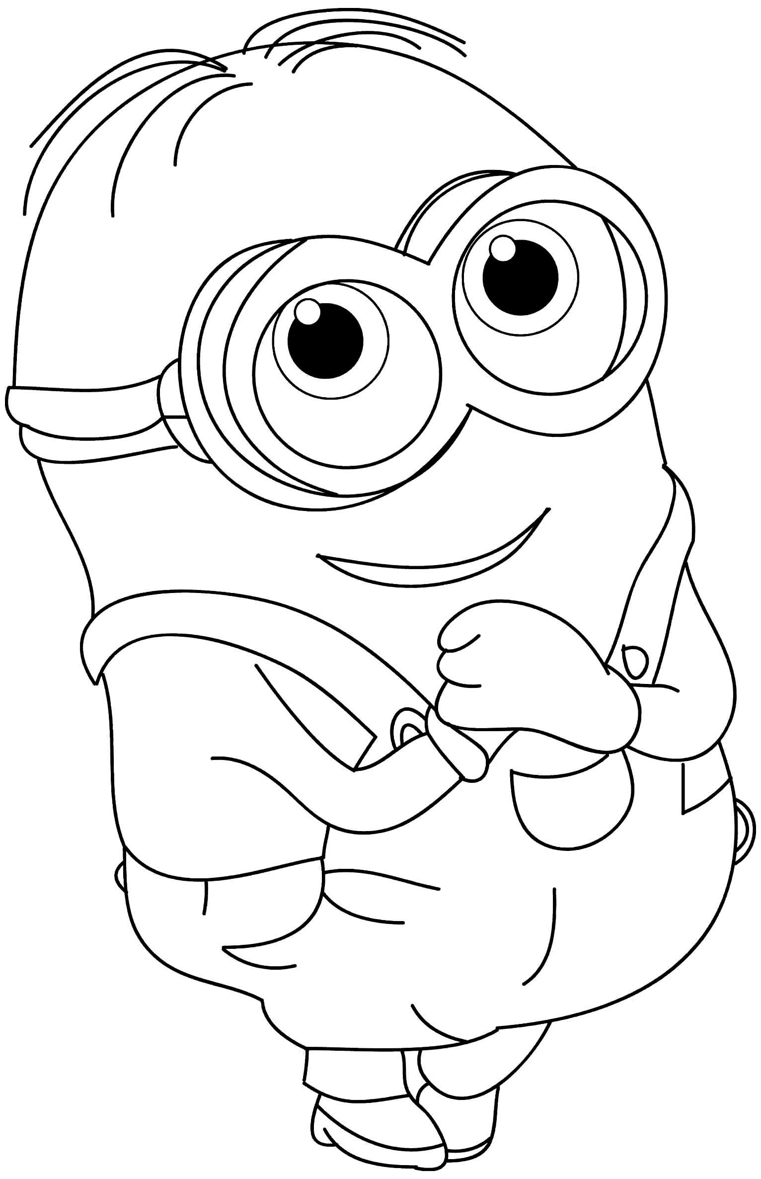 Como desenhar os Minions – Desenho fácil passo a passo para crianças e  iniciantes –  – Desenhos para Colorir